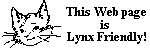 Lynx-Friendly Website Logo
