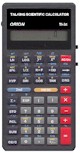 A talking scientific calculator