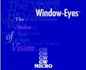 The cover of the Window Eyes software package